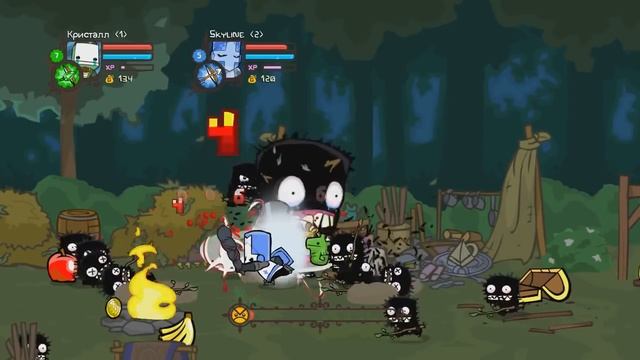 САМЫЕ МЕРЗКИЕ БОССЫ! | Castle Crashers Прохождение • 2 смотреть онлайн