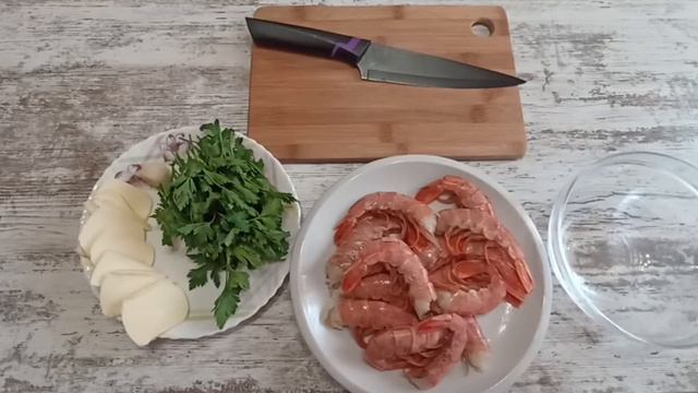 ЛАНГУСТИНЫ В СЛИВОЧНО-ЧЕСНОЧНОМ СОУСЕ! смотреть онлайн