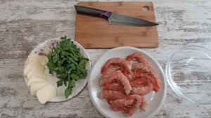 ЛАНГУСТИНЫ В СЛИВОЧНО-ЧЕСНОЧНОМ СОУСЕ!