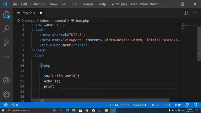 php tutorial part 2|variable in php|comments in php|php syntax. смотреть онлайн