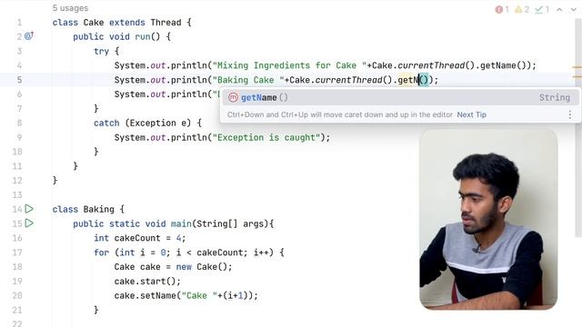 Methods in Thread Class Java | Tamil | code io смотреть онлайн