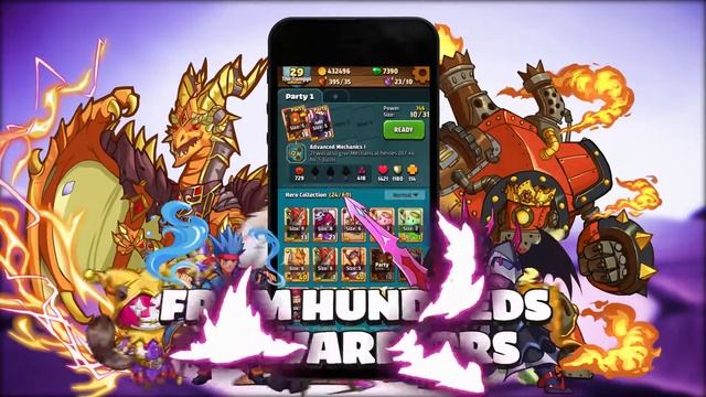 Battlejack Build Your Party of Heroes смотреть онлайн