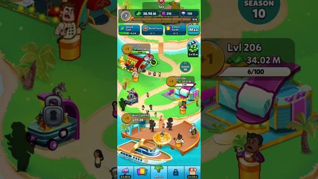 Vacation Tycoon #2 - Android Gameplay | BeyourselfGamer смотреть онлайн