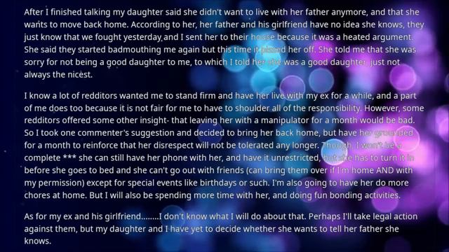 Husband has an affair & my daughter blames me for the divorce because I'm plain & boring so I pack смотреть онлайн