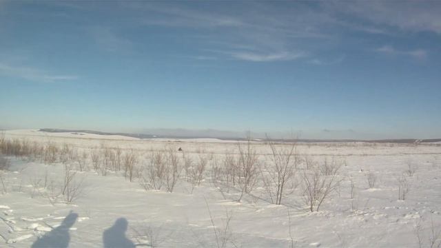 Тест драйв снегохода Yamaha VK Proff 2 часть 4 смотреть онлайн