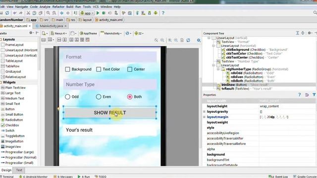 Lập trình Android - Bài 95 App Random Number - Phần 1 setFormat смотреть онлайн