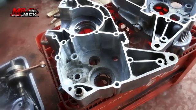 RESTORATION MOTORCYCLE RX SPESIAL 1993 - Engine Repair Full 115cc Upgrade 135cc - Part 4 смотреть онлайн