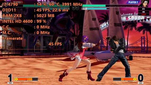 THE KING OF FIGHTERS XV Intel HD 4600 (Low End PC) смотреть онлайн