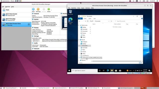 How to enable a shared folder in Ubuntu Host Virtual Box with Win 10 Client смотреть онлайн