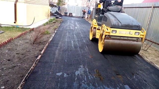 Укладка асфальта в стесненных условиях смотреть онлайн