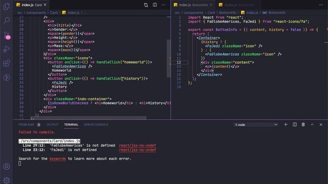 12 - Complete React course - Card's Bottom component [ENGLISH] смотреть онлайн