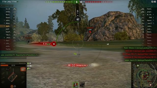 World of Tanks - R.Otsu Tank Battle смотреть онлайн