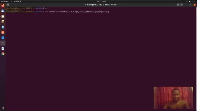 Restore MSSQL database using docker on ubuntu смотреть онлайн