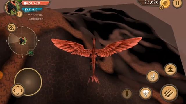 Симулятор дракона (Dragon Sim) часть 5. Охота на боссов. смотреть онлайн