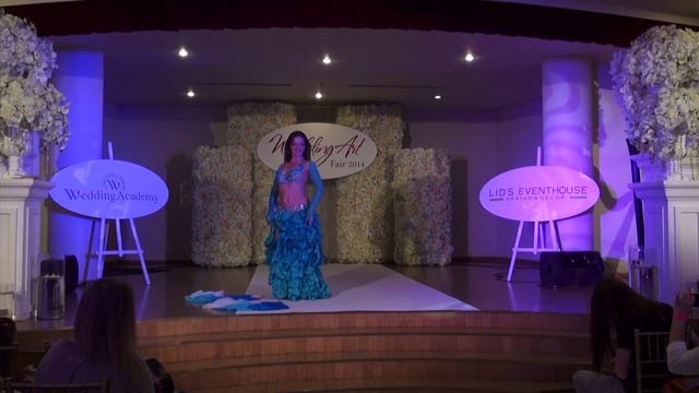 Восточный танец на свадьбу. Амира танец живота. Wedding show. смотреть онлайн