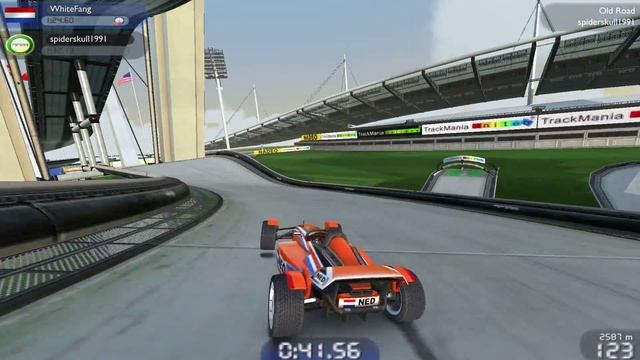 TrackMania Nations Forever - Custom Track - Old Road смотреть онлайн