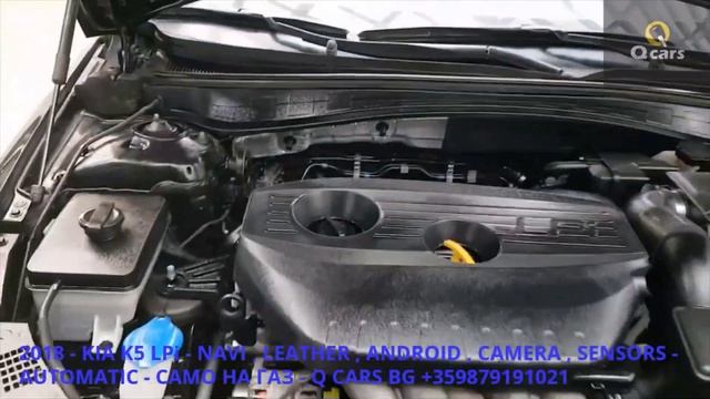 2018 - KIA K5 LPi AUTOMATIC**G9H6P5T8ZP** смотреть онлайн