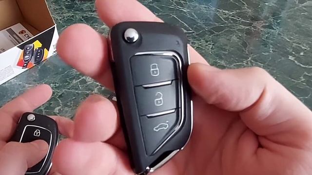 Автосигнализация Cyclone X6 с выкидным ключом? смотреть онлайн