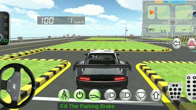 Course Test Completion 100% | 3D Driving Class смотреть онлайн