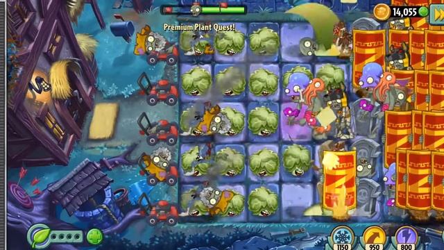 Plants vs Zombies 2 - Epic Game - Headbutter Lettuce #1 . смотреть онлайн