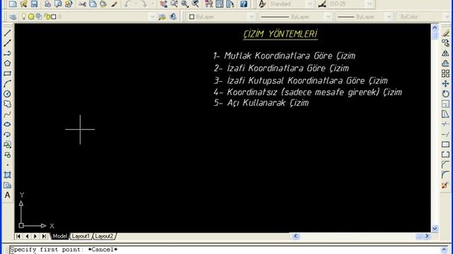 Autocad 2004 Çizim Yöntemleri.avi смотреть онлайн