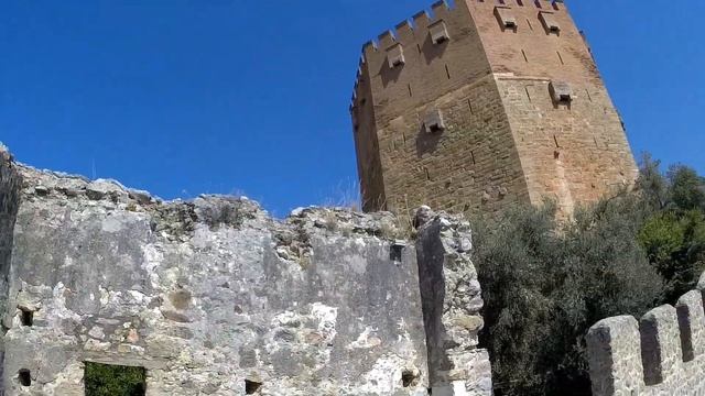 Красная Башня в Алании. Аланийская крепость. Kızıl Kule — Красная башня. Турция. Красная крепость. смотреть онлайн