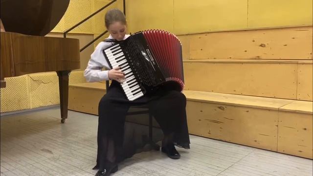 Ой, да ты, калинушка. Обработка И Паницкого. Злата Гаврилова, аккордеон 13 лет. Екатеринбург 2023 смотреть онлайн