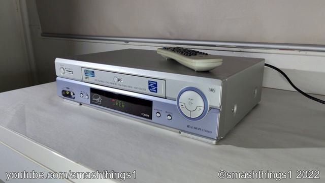 2004 LG FC930W VCR VHS Tape Rewind смотреть онлайн