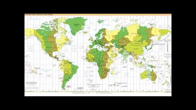 Earth Science - Understanding Time Zones