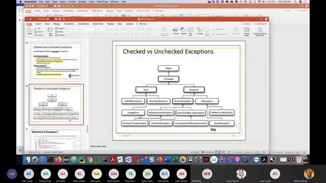 L18CSE1322S02 Review for Exception Handling and Introduction to File IO Operations in Java and C# смотреть онлайн
