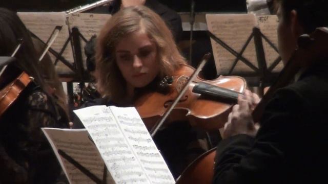 Orchestra Simfonica a Colegiului "Octav Bancila" din Iasi - Antonin Dvorak, Simfonia No 9, p I.avi смотреть онлайн