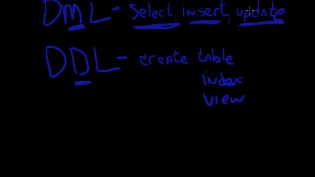 Oracle - Intro to SQL - DML and DDL смотреть онлайн