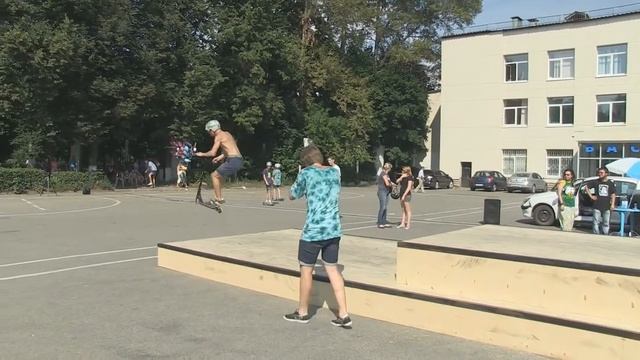 20130706 открытый чемпионат по bmx/kickscooter, Витя Гопа смотреть онлайн