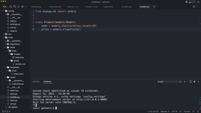 3-1 Products in database - Python Django beginners course смотреть онлайн