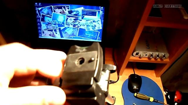 Установка проектора UC 40 UNIC на штатив. смотреть онлайн