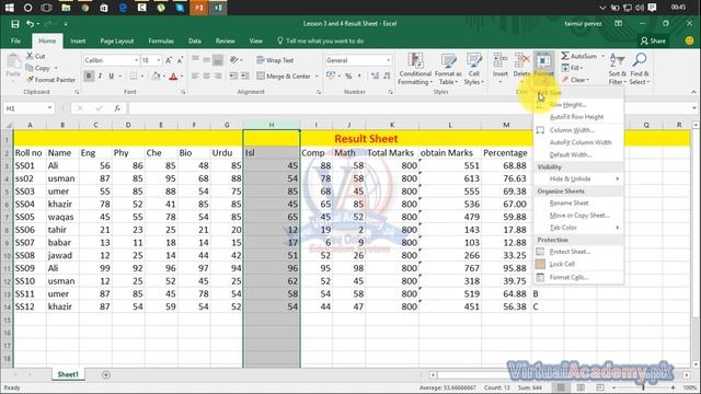 Cell, Rows and Columns Formatting in Microsoft Excel. 11 смотреть онлайн