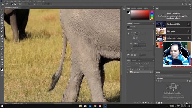 Tách nền cực nhanh trên Photoshop CC 2020 смотреть онлайн