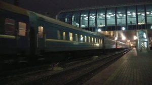 Прибытие ЭП1М-657 с поездом №26 Киев — Кисловодск
