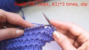 Без заморочек. Узор для мужского свитера из толстой пряжи спицами.  271