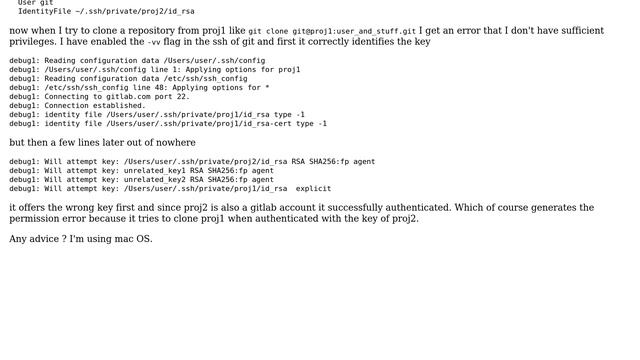 Multiple GitLab accounts SSH смотреть онлайн