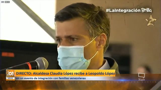 EN DIRECTO: Alcaldesa Claudia Lopez recibe a Leopoldo Lopez en Bogota смотреть онлайн