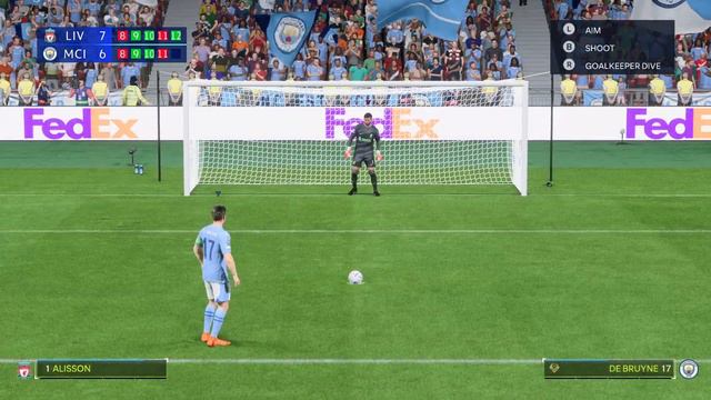 FC 24 | Liverpool Vs Man City | UCL final Penalty Shootout 23/24 | Haaland VS Salah | PS5 смотреть онлайн