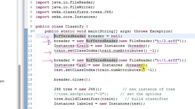 Weka Tutorial 23: Classification 101 using API (Classification) смотреть онлайн