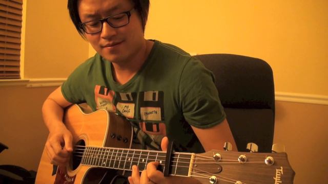 K - Only Human (1リットルの涙主題歌) Fingerstyle Guitar Cover смотреть онлайн