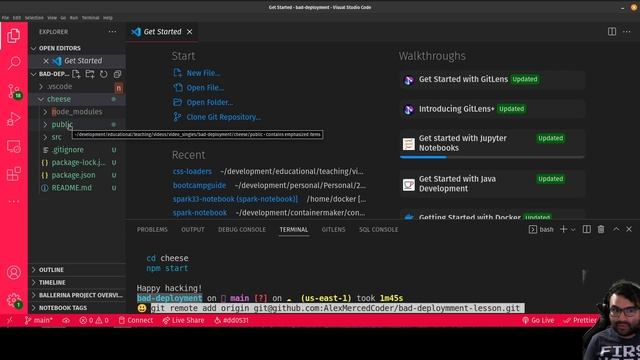 AM Coder - How to Fix a Git Repo Initialized in the Wrong Folder (So you can deploy you app easily) смотреть онлайн
