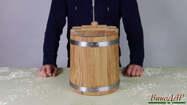 Кадка для засолки "Оптима". Обзор. смотреть онлайн