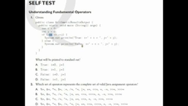 Exam questions on java certification exam смотреть онлайн