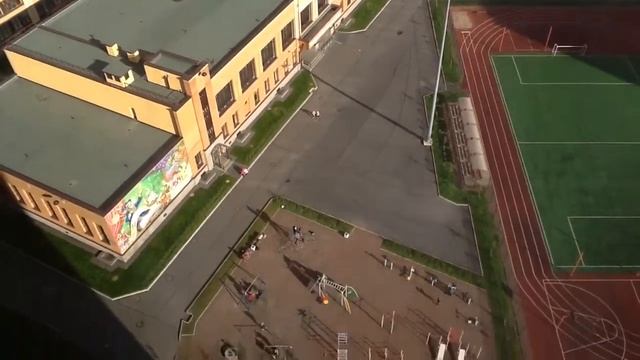 Вид с моего этажа. ( 21 этаж ) смотреть онлайн