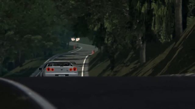 Gunsai touge attack BNR34 GT-R NISMO Z-tune / Assetto Corsa смотреть онлайн