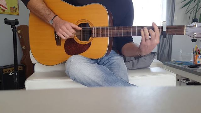 Maître Gims-Mon coeur avait raison-guitare смотреть онлайн